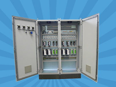 封閉式戶外全自動電容補償綜合配電柜